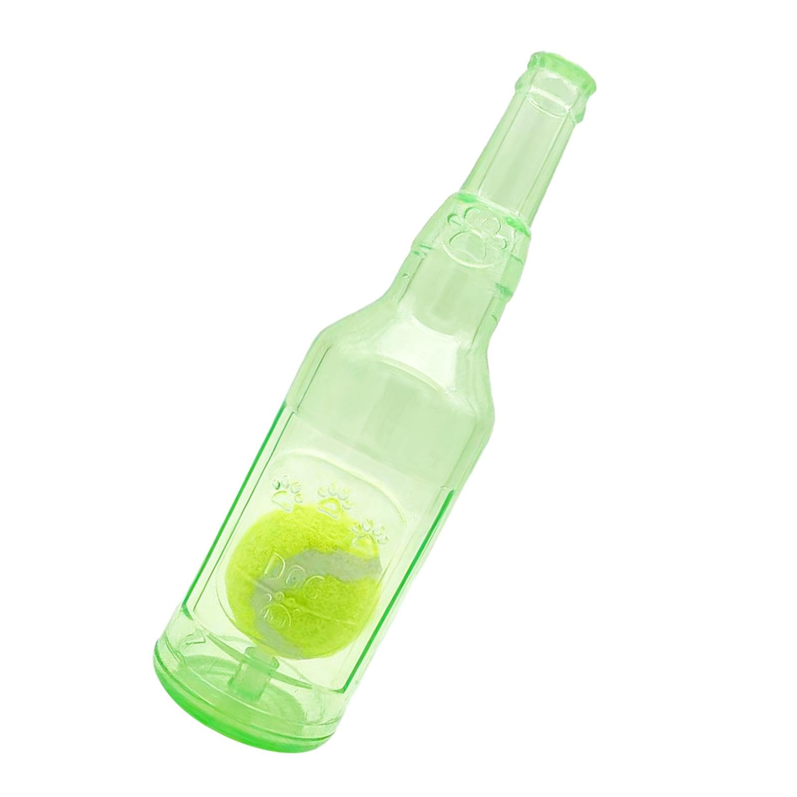 Zentrics Crunchnplays Bottle Dog Toy,Funny Bottle With Ball Bottle Toys for Dogs, Toys Creative Interactive Water Bottle Dog Toy,Dog Toy with Tennis Ball for Small Medium Large Dogs