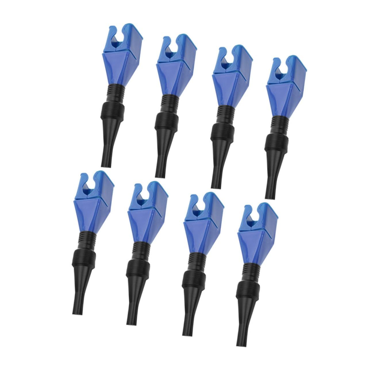 Ciieeo 3 Series Embudo De Relleno Embudo De Gasolina De Fluido Def De Petróleo s De Aceite De Motor De Uso Automotriz El Plastico 8 Piezas X 3