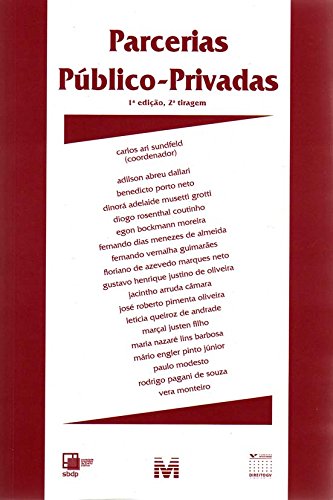 Capa de Parcerias Publico-Privadas. SBTP