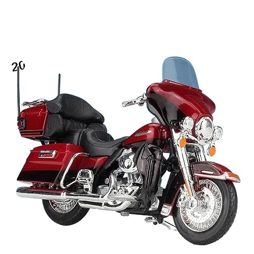 Miniature moto 1:12 Glide Ultra Limited en métal sculpture haut de gamme