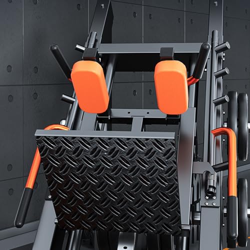 Image of Leg Press Hack Squat Machine, Professional Adjustable Leg Exercise Machine