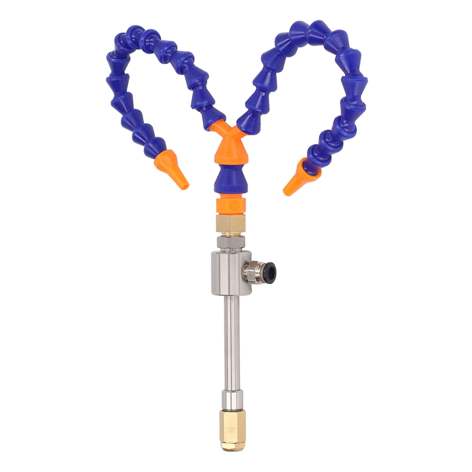 Juego de refrigeración por aire frío, tubo de vórtice de acero inoxidable, conector de manguera FLEXIBLE para trabajadores de soldadura