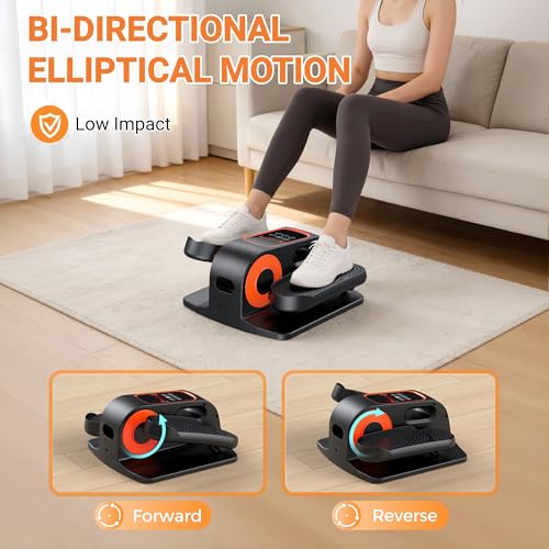 Image of DUREXO Under Desk Elliptical Machine, Electric Leg Exerciser for Seniors