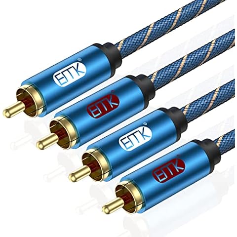 EMK 2RCA Audio Cable for Hi-Fi Systems Cover