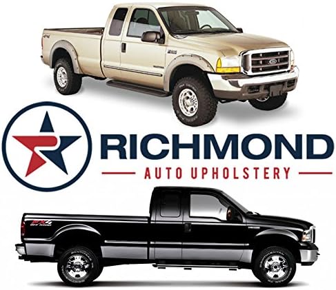 Miniatura 9 de 2001 2002 2003 Ford F-550 F550 Lariat 7,3 lado del pasajero de motor inclinarse hacia atrás cubierta de asiento de piel de repuesto, café