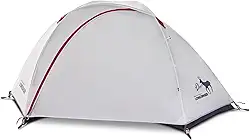 Longsinger Barraca leve para mochila Deer Series, barraca impermeável para 2 pessoas e 3 pessoas, camada dupla, fácil de montar, ultraleve para duas pessoas