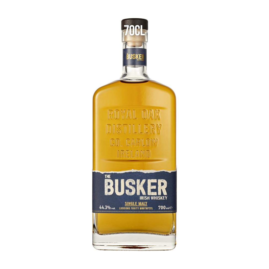 The Busker Pot Still Irish Whiskey, 70 Cl, The Bottle Club