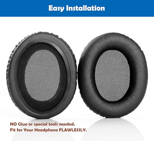 Repuestos Profesionales Almohadillas para Auriculares Compatibles con Avantree Audition HT4189 HT5009 HT3189 DG59M Almohadillas para Oídos de Cuero Amigable con la Piel miniatura 4