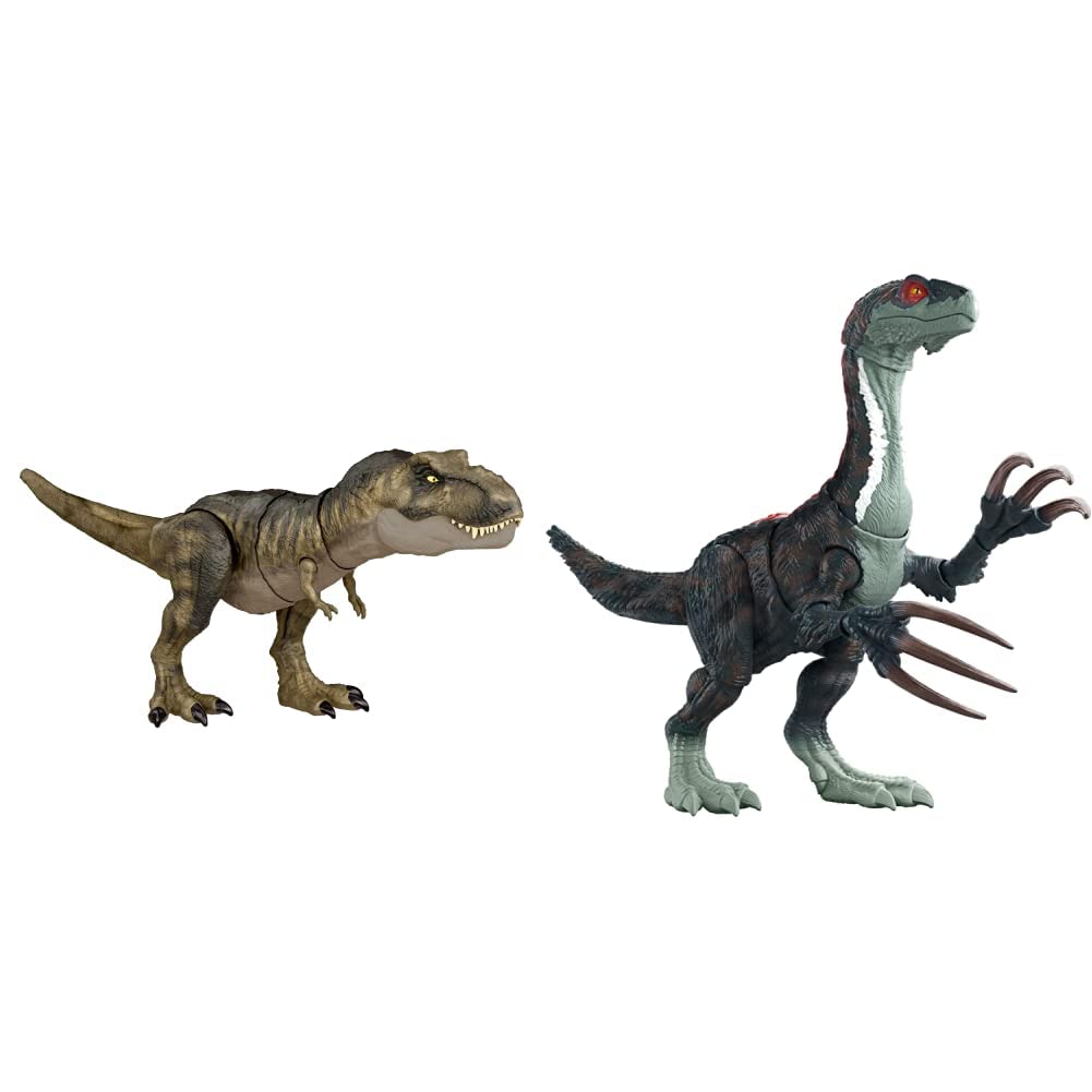 Doyomtoy Kit Dinosaures Jurassiques - T-Rex, Velociraptor - Jouets Enfants 9+