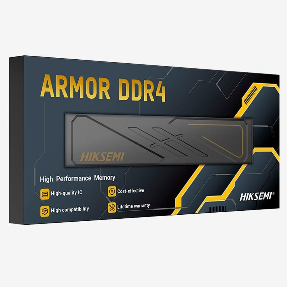 Memória 16GB DDR4 Hiksemi Armor 3200MHZ testada 48h para gamers