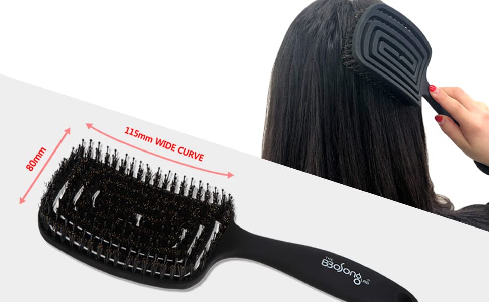 Amazon | The Bbosong Lab[ザ·ポソンラップ]ミロヘアブラシ[並行輸入品