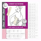Braza Corset Extender - White 13 Hook