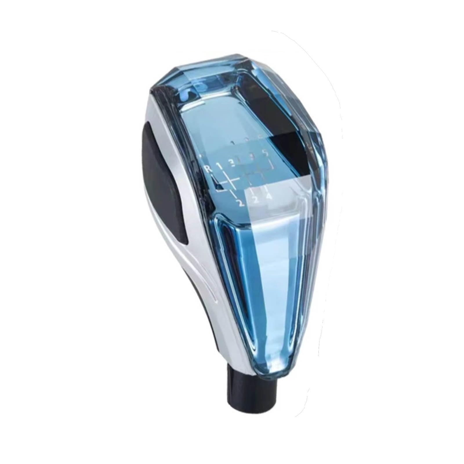QRPTMBNF Gear Shift Knob Crystal Modified Lever Handball Automatic Manual