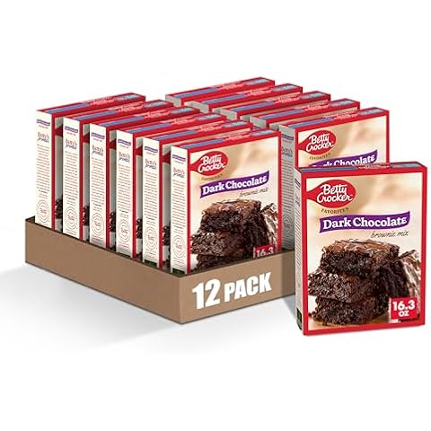 Betty Crocker Dark Chocolate Brownie Mix Cover