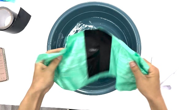Image of 4.5Inch x 40FT RV Awning Repair Tape with Scissors, Outdoor Heavy Duty Repair Tape for Tarp, Tent, Boat Cover, Canvas, Sail Tape, Waterproof, UVproof and Heat-Resistant Tear Repair Pctch Kit