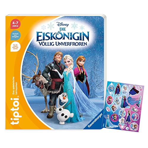 tiptoi Ravensburger Buch Die Eiskönigin - Völlig unverfroren Frozen ELSA + Disney Frozen Sticker