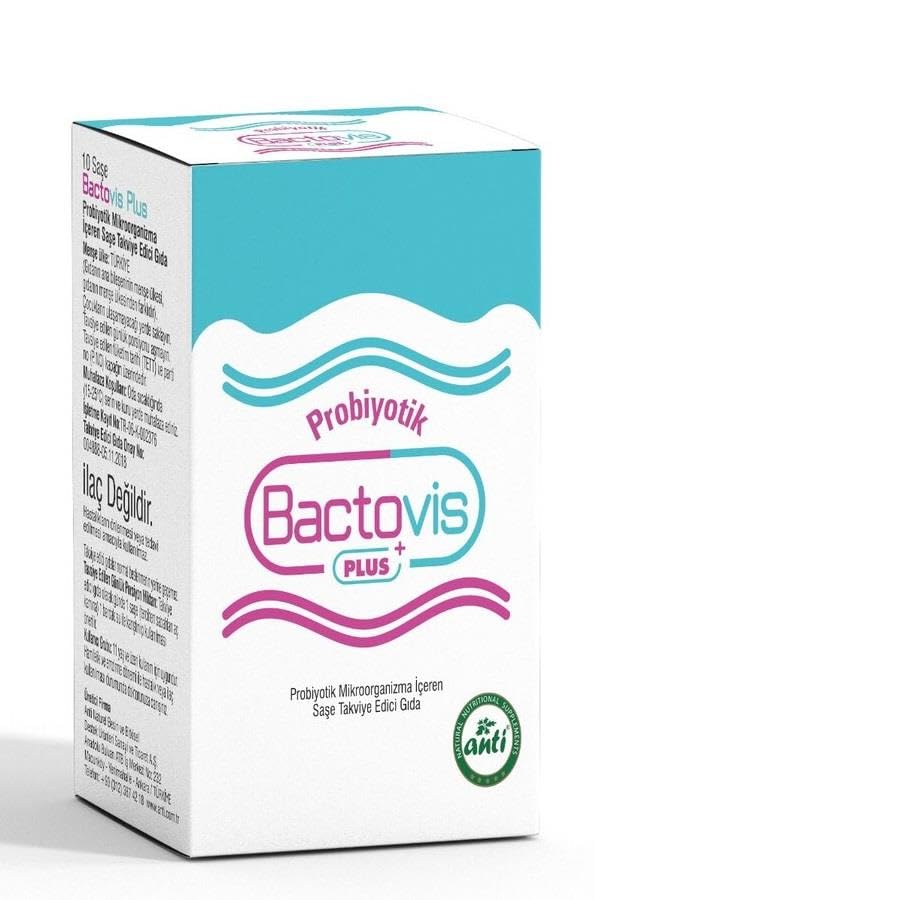 Anti Bactovis Plus 10 Sase Gıda Takviyesi