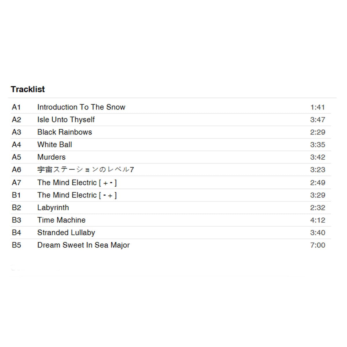 ミラクルミュージカル Hawaii Part II Graphite Record