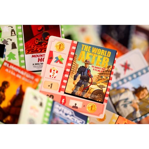 Popcorn juego de mesa estrategia para 2 a 4 jugadores miniatura 5