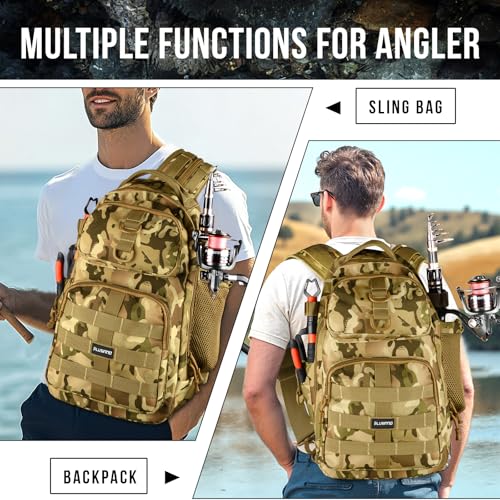 PLUSINNO Hiking bags,Hikinf backpack with multiple pockets and tactical gear for the outdoors,Thanksgiving gift,Christmas gift, New Year's gift by PLUSINNO - Image 3