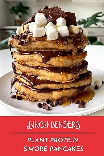 Birch Benders Pancake & Waffle Plant Protein, 14 Oz, (Pack of 6)