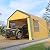 AMERLIFE Carport 12x12 Portable Garage, Heavy Duty Car Canopy with Roll-up Ventilated Windows, Removable Sidewalls & Doors, Waterproof UV Resistant All-Season Tarp for Truck Boat Car Motorcycle