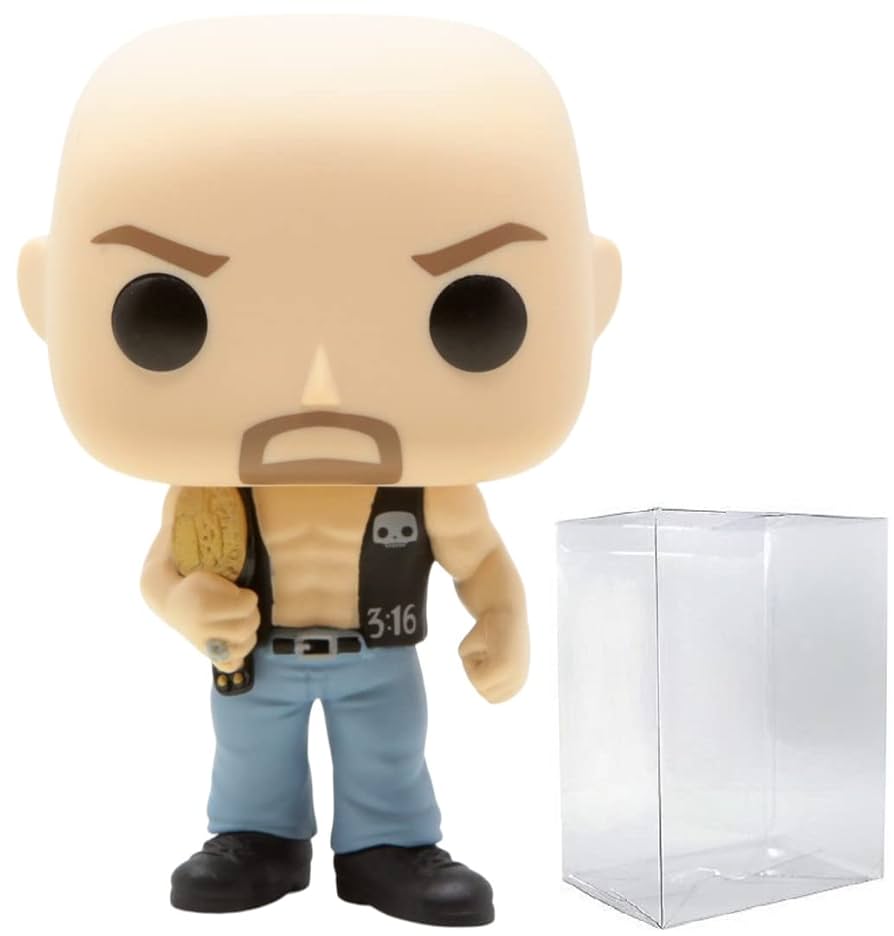 スポーツ選手 FUNKO POP WWE 05 STONE COLD STEVE AUSTIN Vaulted Gamestop Exclusive WWE Stone Cold Steve Austin #05