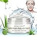 Produktbild Blackhead Peel Off Mask,Mitesser Maske, Natural & Mild Aloe Vera Gesichtsmaske für Beruhigende und pflegende Feuchtigkeits, Gegen unreine Haut, Akne, fettige Haut& Mitesser, 100g/3.5 oz