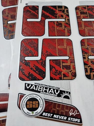 Image of Cottontail Cricket Bat Sticker English Willow 4D Digital | Protection Accessories Scuff tape VAIBHAV