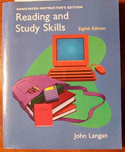 Reading and Study Skills: Annotated Instructor'... 0072982837 Book Cover
