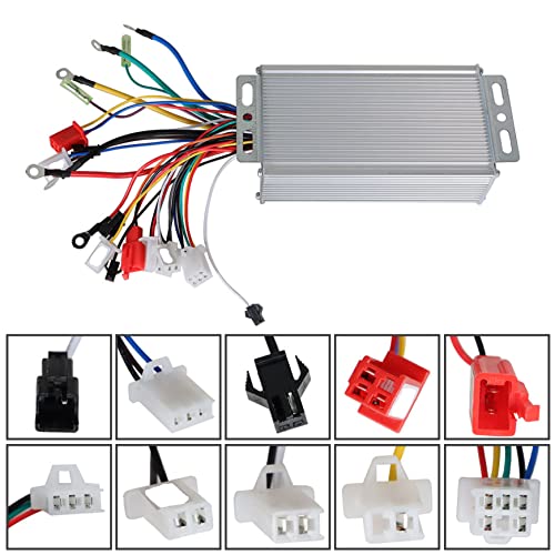 Silscvtt Controlador de velocidade de motor sem escovas 24-36V 500 W, controle de trotinete CC de su