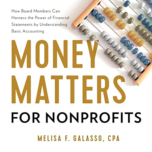 Money Matters for Nonprofits by Melisa F. Galasso CPA episode artwork