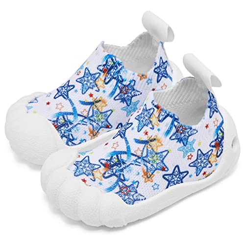 Engtoy Toddler Boys Girls Shoes Baby First Walking Shoes Sock Shoes Kids Five Finger Non-Slip Breathable Lightweight Slippers Size 5 #TOP14