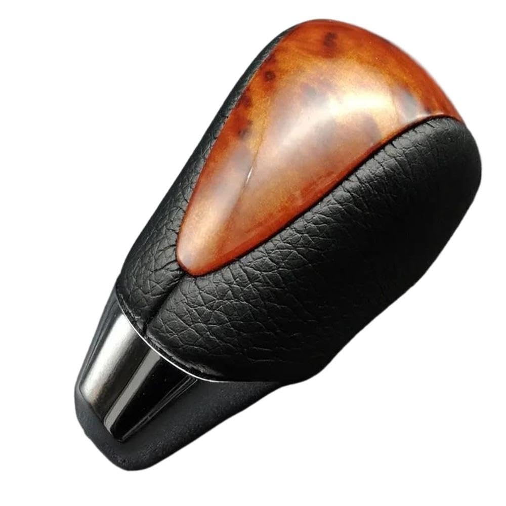 Sxqpocar Red Leather Gear Shift Knob For Toyota Alphard For Venza 2009-2013 Gear Shift Ball Shift Lever Head(Red)