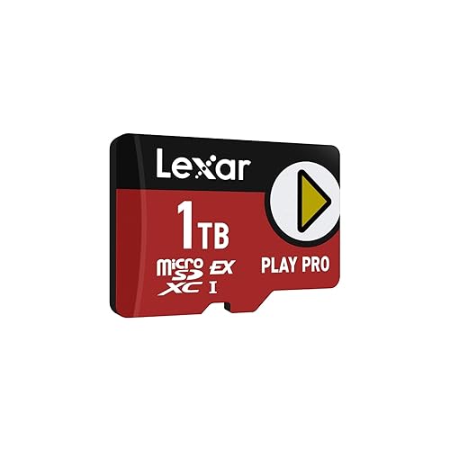 Lexar PLAY PRO MicroSDXC Express Card 1TB, up to 900MB/s Read, 600MB/s Write, Gaming-Optimized, A2, 4K, High-Speed Micro SD Memory Card for Handheld Consoles, Switch, Portable Gaming Device - 1TB - PLAY PRO
