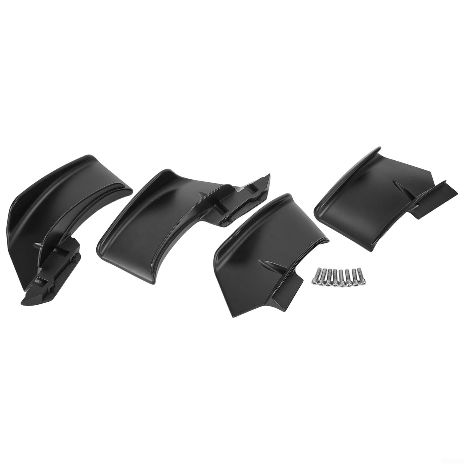 Yuanpgky ABS Spoiler Fixed Winglets Winglets Wings for Ducati Streetfighter /V4S/V4SP 2020-2023 and V2 2022-2023 - Direct Replacement, Sporty Look Upgrade