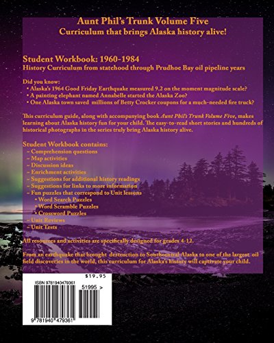 Aunt Phil's Trunk Volume Five Student Workbook Second Edition: Curriculum that brings Alaska's history alive! (Aunt Phil's Trunk Student Workbooks) - Image 2