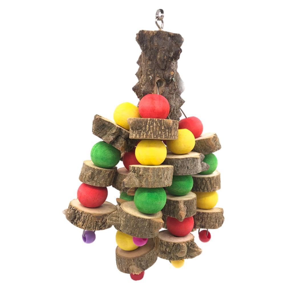 F Fityle Jouets pour Oiseaux Variés à Déchiqueter, Perruches, Inséparables, Perroquets, Perruches Ondulées pour Branches