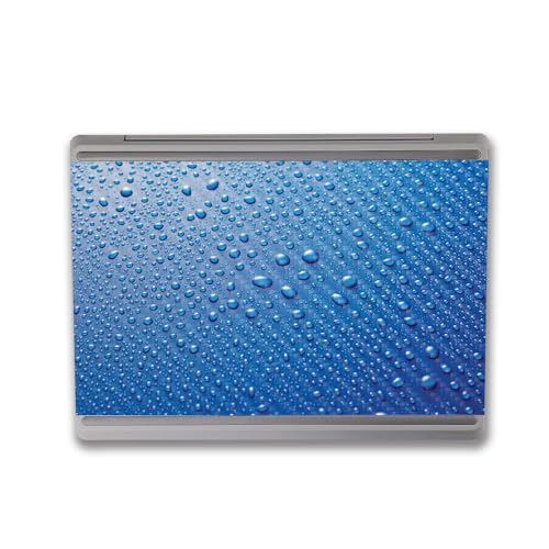 Image of MightySkins Carbon Fiber Skin Compatible with Microsoft Surface Laptop Go 3 (2023) Full Wrap Kit - Mist | Protective, Durable Textured Carbon Fiber Finish | Made in The USA