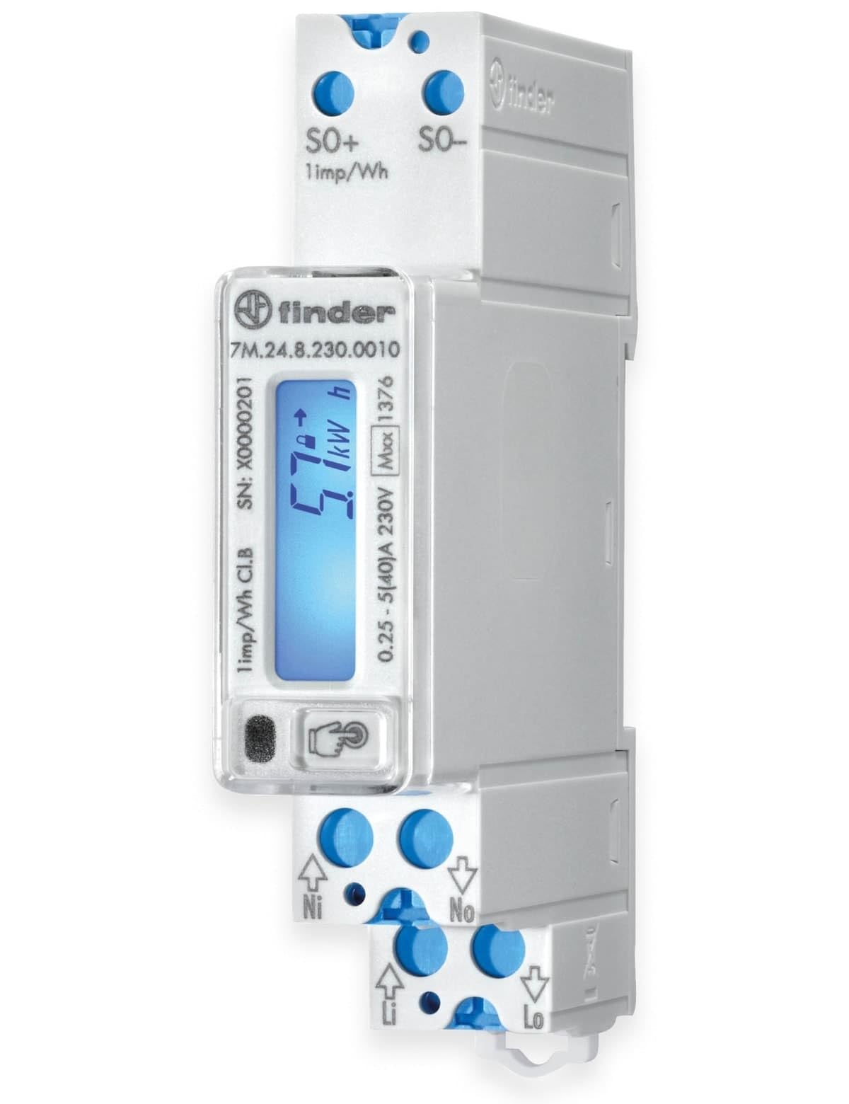 Finder Contatore energetico 7M.24.8.230.0010