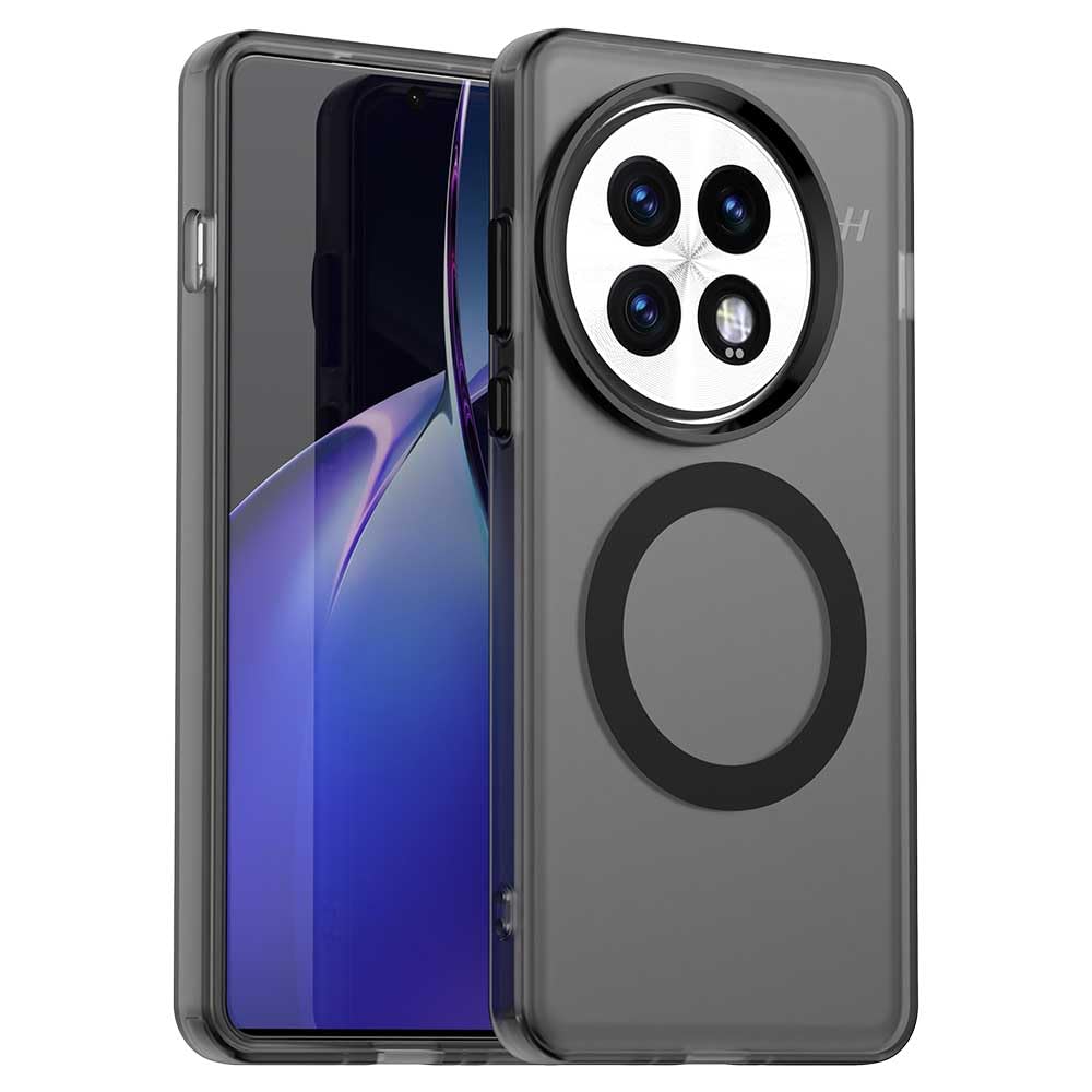 Compatible with OnePlus 13 Case Cover,Supports Wireless Charging,Shockproof Magnetic Phone Case，Compatible with OnePlus 13 Case Black