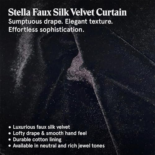 Image of HiEnd Accents Stella Faux Silk Velvet Black Long Lumbar Pillow