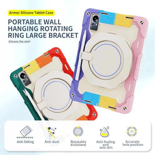 Support rotatif Xiaomi Pad 5 Pro 12.4 coque antichoc pour usage nomade - 2