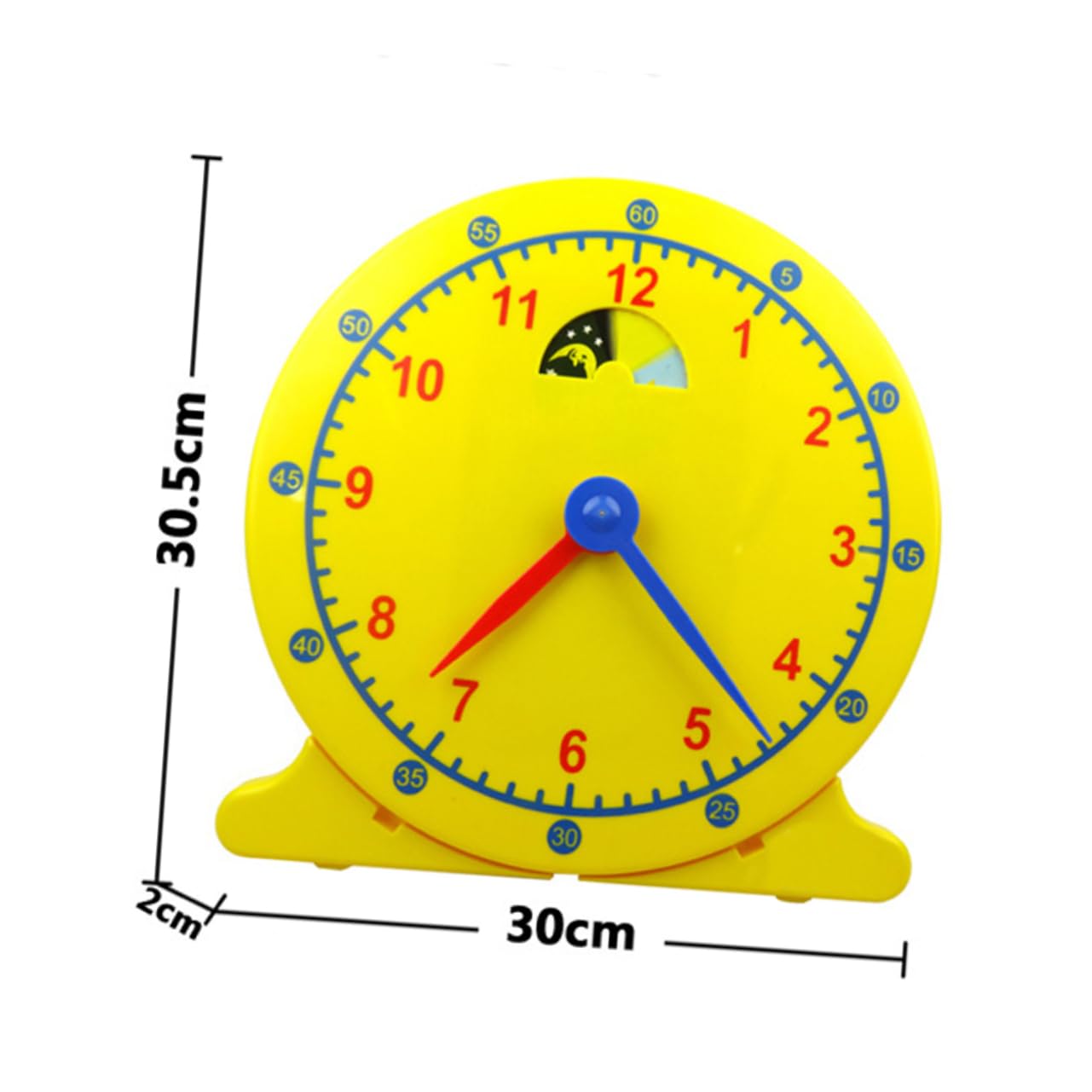 CORHAD 1pc Boys and Girls Clock Learner Tool Educational Toys for Children Creative Clock Mold Perception Mould