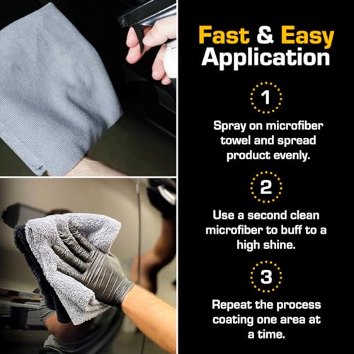 Ethos Handcrafted Car Care CPW Ethos Ceramic Speed Wax - Ceramic Spray Coating Car Wax Polish Spray Hydrophobic Top Coat Polish Formulated thumb #6