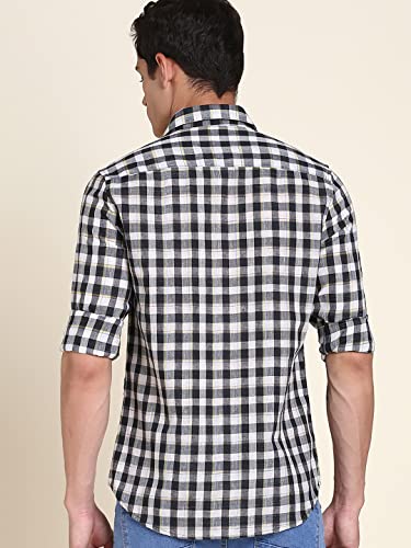 Image of Dennis Lingo Men's Black Casual Shirt