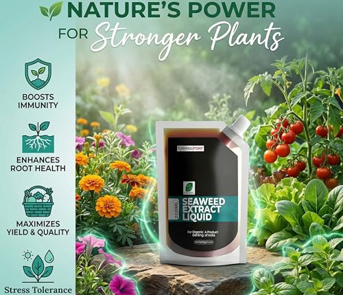 Image of B Natural Organic Seaweed Extract Liquid For Spray On Plants & Garden (1, Seaweed 200ml)