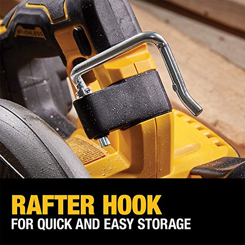 DEWALT FLEXVOLT ADVANTAGE 20V MAX Circular Saw, 7-1/4-Inch, Cordless, Tool Only (DCS573B)