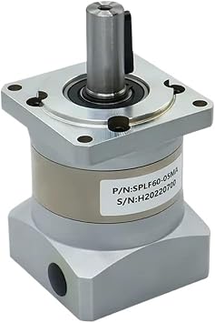 Planetary Reducer SPLF60 Suitable for 60 Servo Motor 200-600W Gear Ratio 4/5 / 7/10 Max 25N.m 10 arcmin Input 14mm4