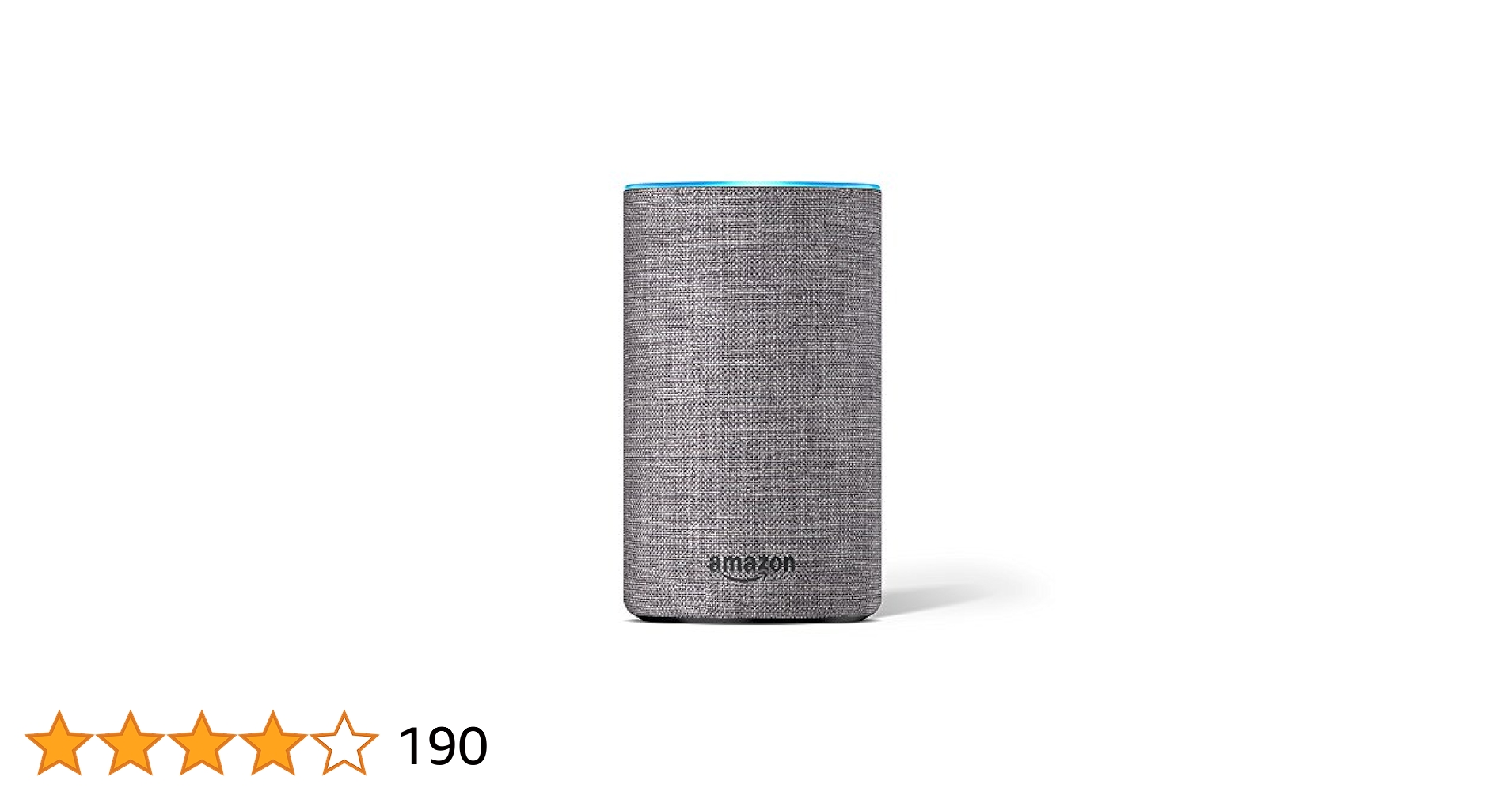 Amazon Echo (Newモデル)、ヘザーグレー (ファブリック) Amazon Echo (Newモデル)、ヘザーグレー (ファブリック